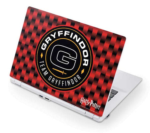 Wizarding Worlds Harry Potter Team Gryffindor Acer Chromebook Skin